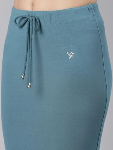 Image of TWIN BIRDS Saree Shapewear for Women | Super Soft Viscose Elastane Saree Petticoat Skirt | Stretchable & Comfortable SareeShaper