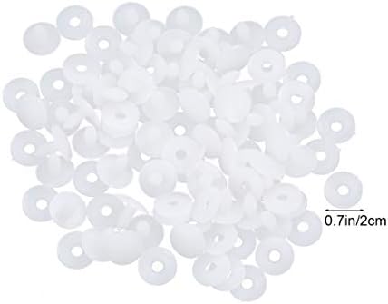 MILISTEN 50 Set Doll Joints DIY Plastic Doll Joints Craft Doll Skeleton Joints Toy Accessories for Teddy Bear Toy Making Supplies 35MM