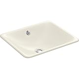 KOHLER K-5400-96 Iron Plains lavabo de baño de doble montaje, galleta