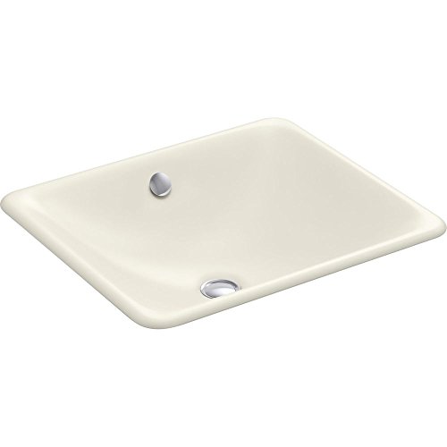 KOHLER-5400-96-Iron-Plains-Dual-Mount-Bathroom-Sink-Biscuit KOHLER 5400 96 Iron Plains Dual Mount Bathroom Sink Biscuit