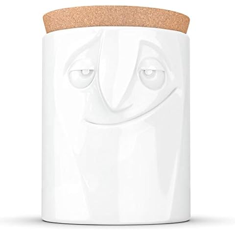 FIFTYEIGHT PRODUCTS / Tassen / Vorratsdose „Charmant" (Porzellan, 1700 ml, weiß, Made in Germany) Cover