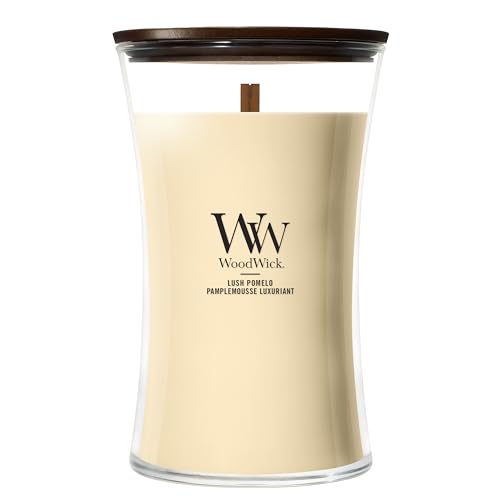 WoodWick Candela profumata | Candela Grande a Clessidra | Lush Pomelo ...