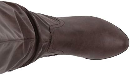 CLIFFS BY WHITE MOUNTAIN Women's Francie Tall Shaft Boot, Brown/Distressed, 8.5 M | Image 4