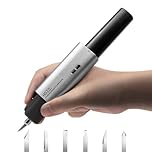 HOZO NeoBlade Wireless Ultrasonic Cutter – 40kHz Vibration, 40W Smart Power, Replaceable Battery, Turbo Cooling, LED Light, 2 Cutting Modes, for 3D Printing, Resin, Dental, Carbon Fiber,Acrylic & DIY