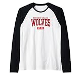 Newberry College Wolves Est. Date Raglan Baseball Tee