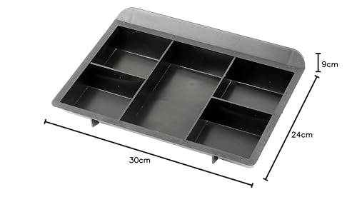 Kippen 10033B4 Geldkassette Blau, Maße: 300 x 240 x 90 mm