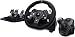 Logitech G920 Driving Force Volant de Course avec Levier de Vitesse Pédales Retour de Force Réaliste Palettes au Volant en Acier Inoxydable, Rotation du Volant à 900°, Prise EU, Xbox One/PC - Noir