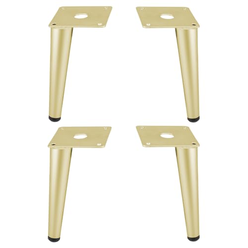 Patas doradas para muebles de cocina y baño, renueve el estilo de su hogar con altura 150 mm 2
