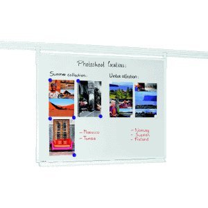 Preisvergleich Produktbild Legamaster Whiteboard 90x120cm für Legaline Professional weiß