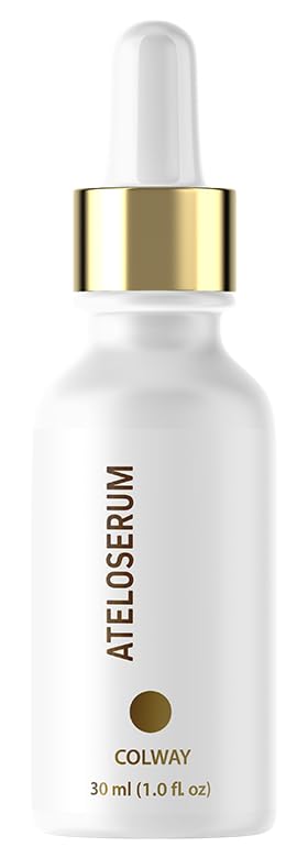 COLWAY serum do twarzy z kwasem hialuronowym, kolagenem, elastyną, złotym proszkiem, serum do twarzy, pielęgnacja nawilżająca, 30 ml