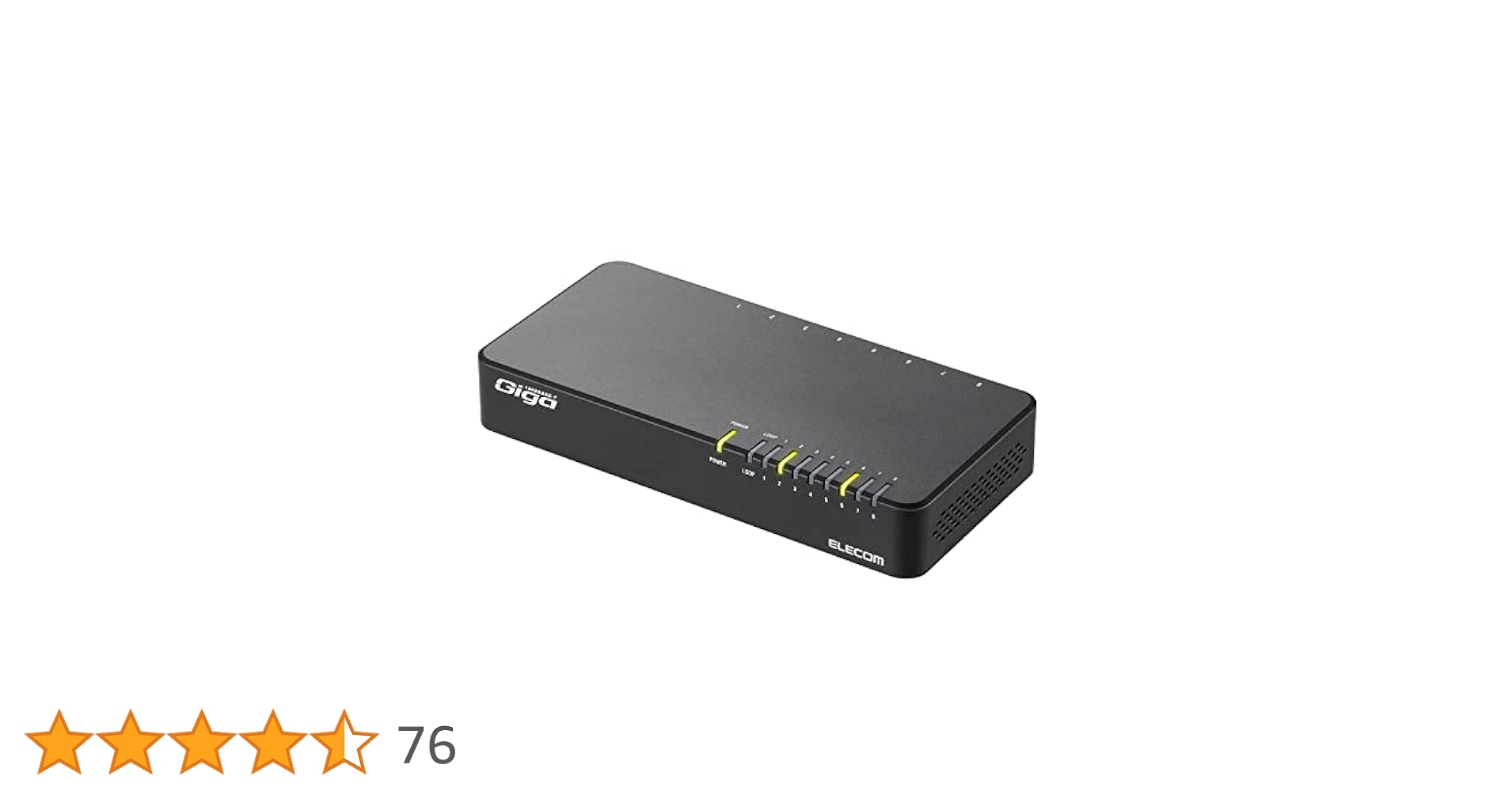 ELECOM EHB-SX2A08F 8ポート 10G スイッチングハブ　新品 Amazon | エレコム 法人用Webスマートスイッチングハブ