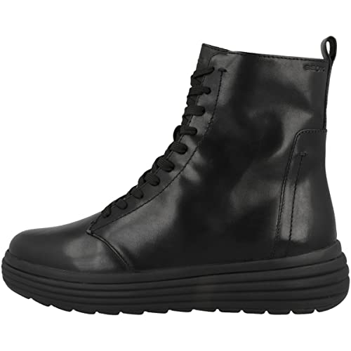 Geox D Phaolae A, Botines Mujer, Black, 39 EU