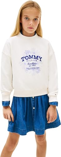 Sweat-shirt Tommy Hilfiger fille pull vêtement sport chic enfant ado