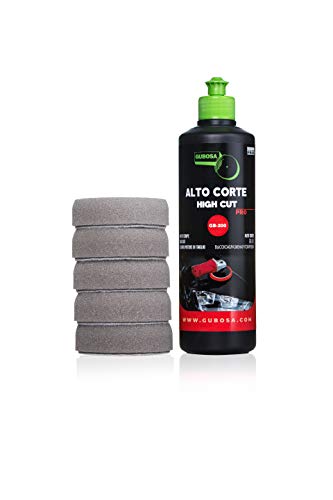 PACK de 1 U / N PULMENTO DE CARROMIA DE ALTO CORTE (High Cut) 500 ml 5 U/N de espátula de 80 mm