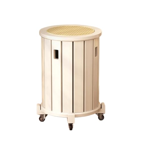 Taburetes apilables de madera con diseño de ratán, transpirables, muebles que ahorran espacio para uso en interiores en comedor, cocina y sala de estar