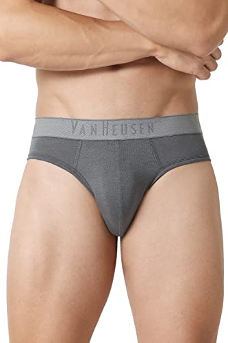 Image of Van Heusen Men Breathable AIR Series Brief - Cotton Elastane - Colour Fresh, Mesh Stretch, Ultra Soft