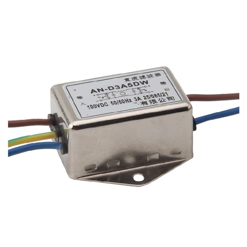 Filtro de potencia 3A 24V CC AN-D3A5DW para proteger placas electrónicas y controladores lógicos PLC