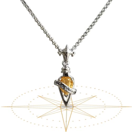 ROKZELT Collar Felix Felicis, Collar Harry, para eventos temáticos Harry, fiestas de cumpleaños, Año Nuevo, San Valentín, Navidad
