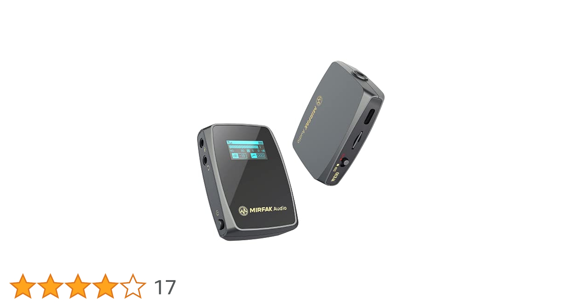【テストのみ】MIRFAK Audio ワイヤレスマイクシステム WE10 Amazon.co.jp: 【国内正規品】 MIRFAK Audio ワイヤレスマイク