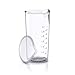 Arendo – Bicchiere per mixer ad immersione da 600 ml – Plastica rinforzata - Ideale per frullatore a mano - Misuratore con coperchio – Bicchiere per frullati