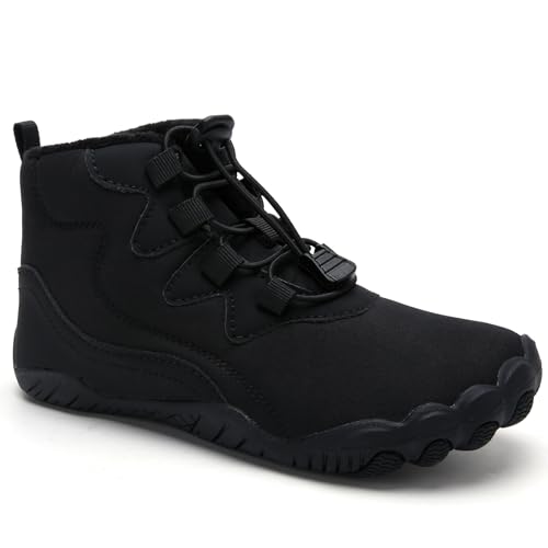 Mabove Barfußschuhe Kinder Winter Jungen Mädchen Barfussschuhe Winterschuhe...