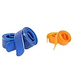 Product 1: Ancho: MTB 34 mm Zefal 9738.0 Paquete De 2 Cintas Antipinchazos, Unisex, Azul, 34 Mm + 9721.0 Paquete De 2 Cintas Antipinchazos, Unisex, Naranja, 27 Mm