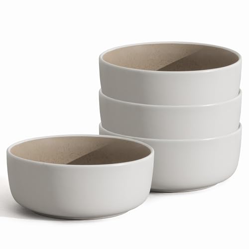 Hausfelder Steingut Geschirrset, 4 x Schüssel, 4 Schalen...