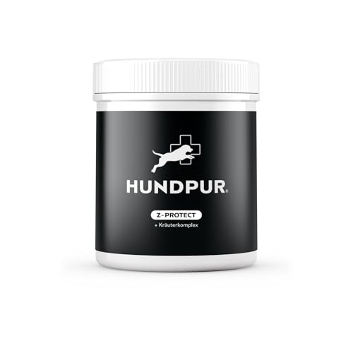 Hundpur Z-Protect 300 g - Pellets für Hunde - Sorgenfreie Abenteuer in der Natur - Mit Schwarzkümmelöl & Zistrose - Natürliche Formel - Made in Germany