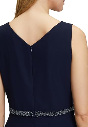 Robe de soirée à plis Vera Mont création haute couture plissée