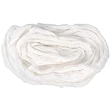 Beavorty Maniküre Pediküre Körperpflege Haarfärbemittel Watte Zubehör Nagelkunst Reinigungswatte Wattepad Beauty Spirale Watte Beauty Streifen Körperpflegestreifen Weiß