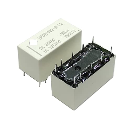Relais HFD2-012-S-L2-D 12V à faible consommation pour signal stable