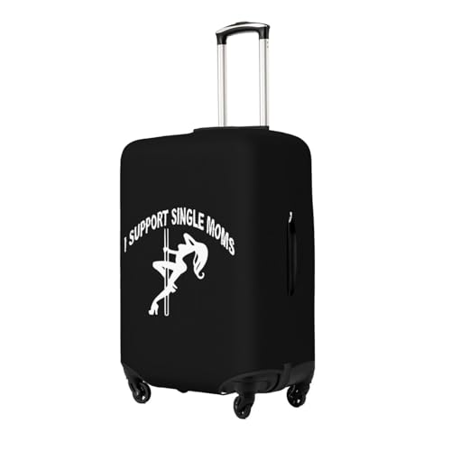 I Support Single Moms Travel Luggage Cover Suitable for 18-32 Inch luggage2