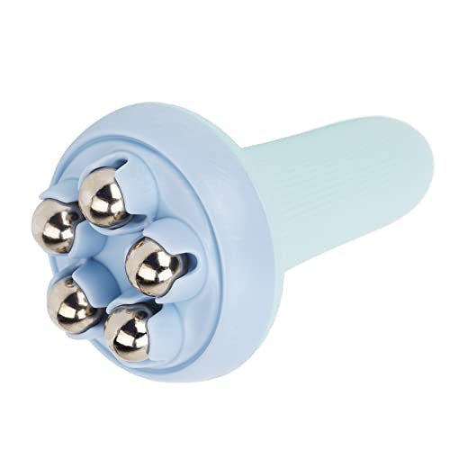 Face Massager, 360 Degrees Rotation Face Sculpting Roller Skin Tightening Facial Contouring Skin Care Tool for Women and Men (Blue)