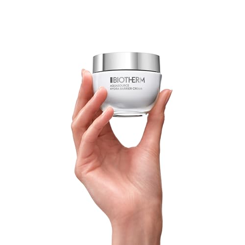 Biotherm Aquasource Hydra Barrier Cream, feuchtigkeitsspendende Gesichtscreme für Damen zur Stärkung der Hautbarriere, mit Biotech Plankton, Bio-Ceramiden und Hyaluronsäure 3
