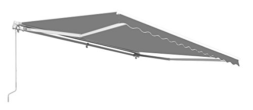 Aleko AWM16X10GY80-FBM Motorized Patio Awning thumb #1