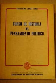 Curso De Historia Del Pensamiento Politico
