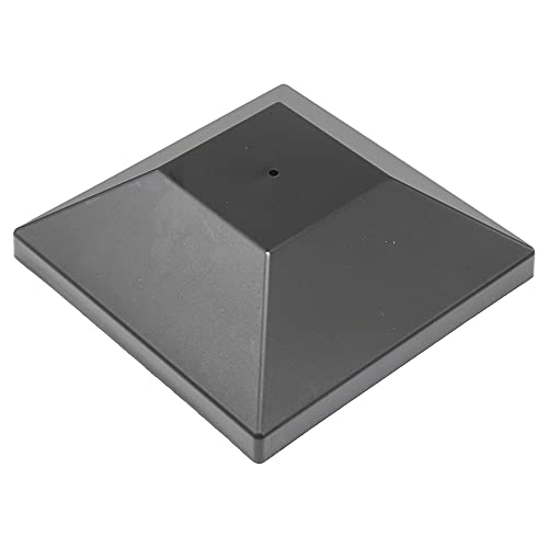 (32 Pack) New Wood Fence Post Black Caps 6X6 (5 5/8") Pressure Treated Wood Made In Usa (32) #TOP2