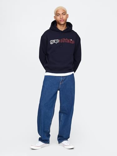 GAP mens Logo Fleece Hoodie3
