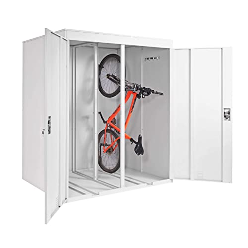 Fahrradgarage Mendler HWC-H66 für zwei Fahrräder