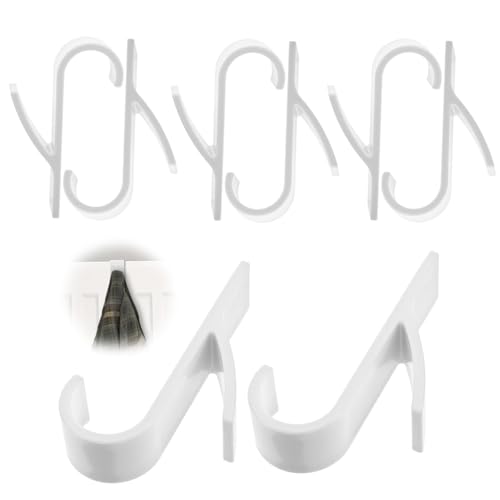 8 Pcs Crochet Radiateur Rond, Patere Radiateur Seche, Crochet Serviette Salle De Bain, Accroche Sèche-serviettes Plastique,Crochets pour Chauffant...