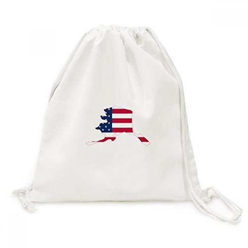 Sac de voyage en toile original avec motif drapeau américain à offrir