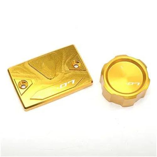 Tapa de depósito de líquido de frenos dorado para moto MT-07 FZ07 2014-2021