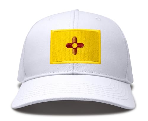 Image of International Tie State Hat for Men and Women, Adjustable Snapback Trucker Baseball Cap with Embroidered Patch