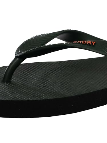 Superdry Homme Core Essential Flip Flop Sandal, Army Khaki, 46 EU
