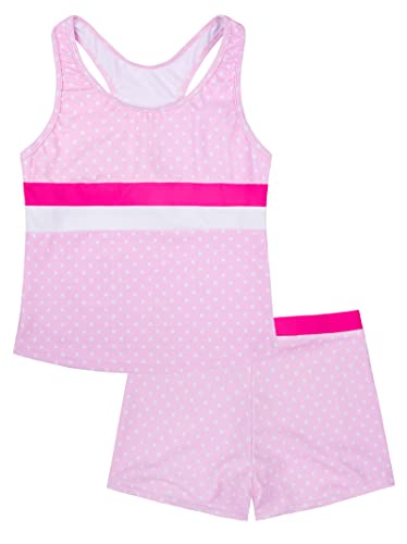 Image of Girls Two Pieces Mermaid Tankinis Beach Boyshorts Swimsuits