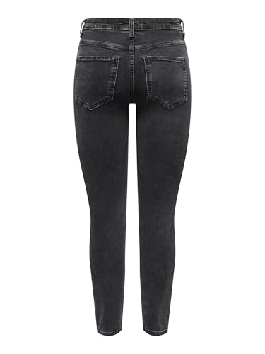 Upim, Pantaloni In Denim Stretch Donna, Unisex, Nero, Taglia: S - 3