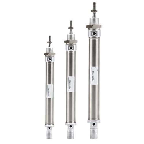 Cylindre pneumatique rond DSN40 avec course de 25mm en acier inoxydable