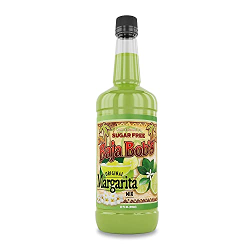 Baja Bob's ORIGINAL MARGARITA Mix - 32 oz - Sugar Free...