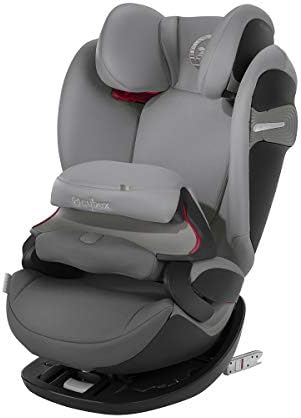 Cybex Gold Pallas S-Fix, fotelik samochodowy grupa 1/2/3 (9-36 kg), kolekcja 2018, z Isofix (bez użycia Isofix), kolor szary