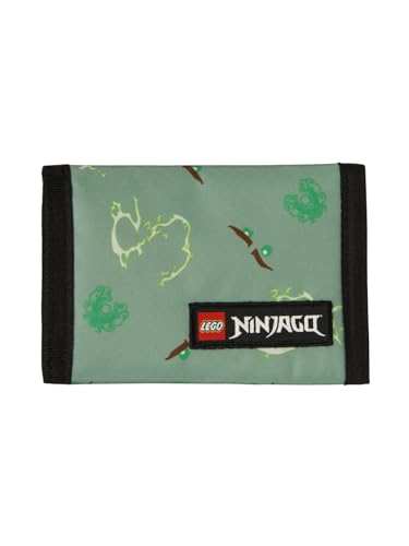 SKANDO BAGS LEGO NINJAGO Portmonee Kinder Spinjitzu Master Cardholder/Kartenetui für Kinder mit Klettverschluss & Münzfach leicht & robust für den Alltag